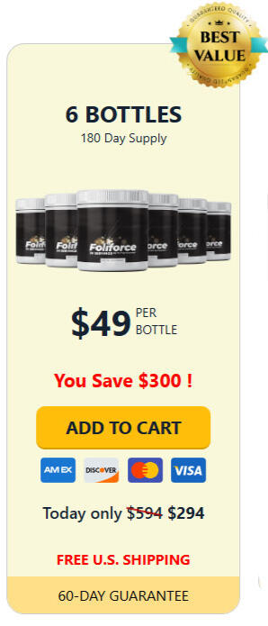 foliforce 6 bottle