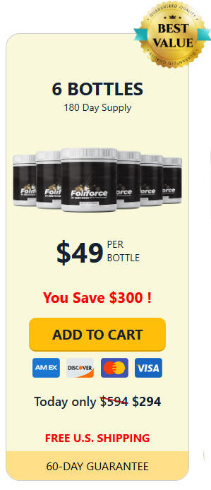 foliforce 6 bottle